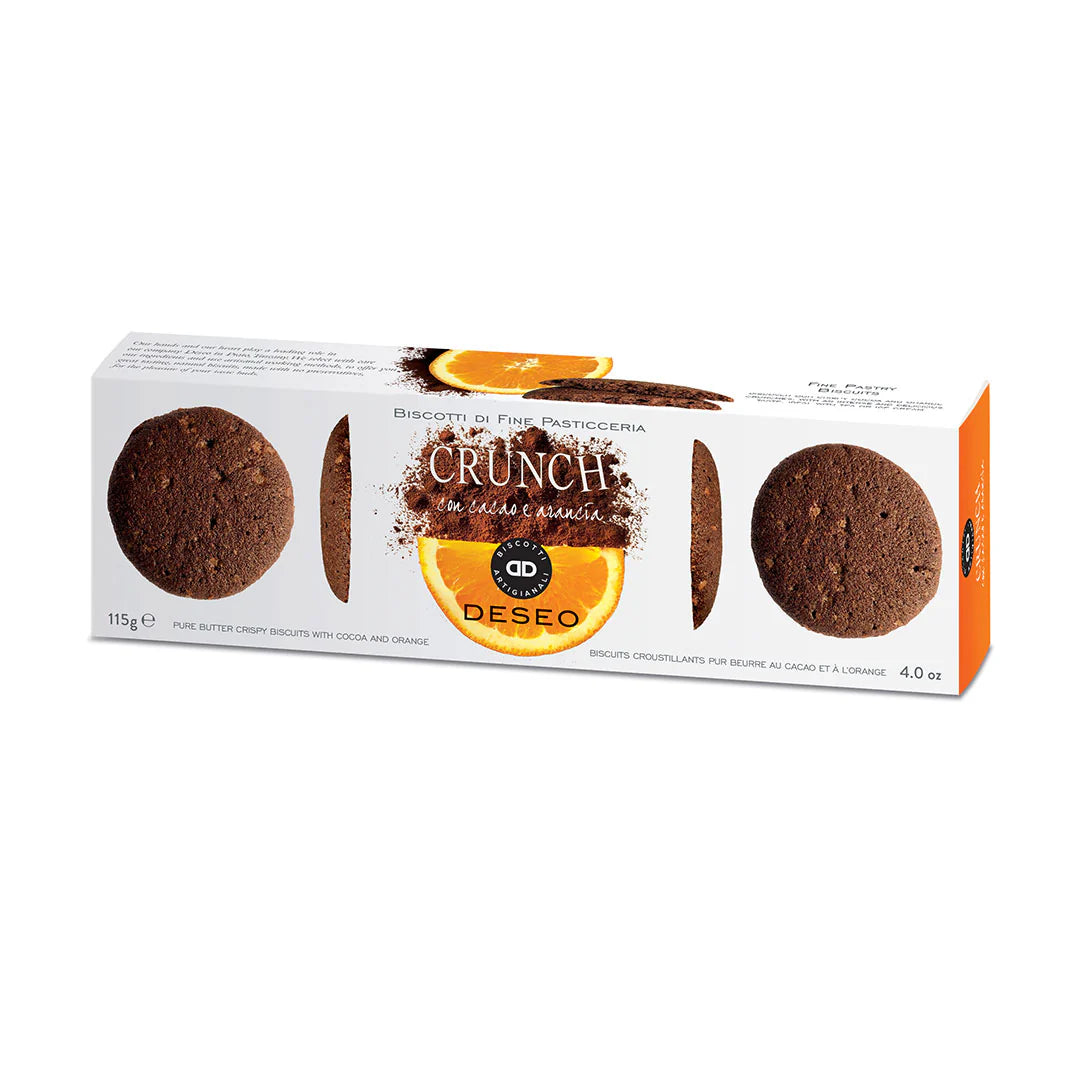 Deseo Cocoa &amp; Orange Biscuits 115g