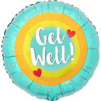 18" Get Well Balloon ( Assorted Design)