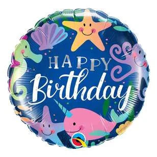 18" Under The Sea Birthday Balloon