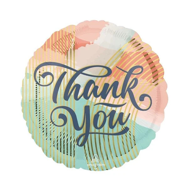 18" Thank You Balloon – Assorted Designs