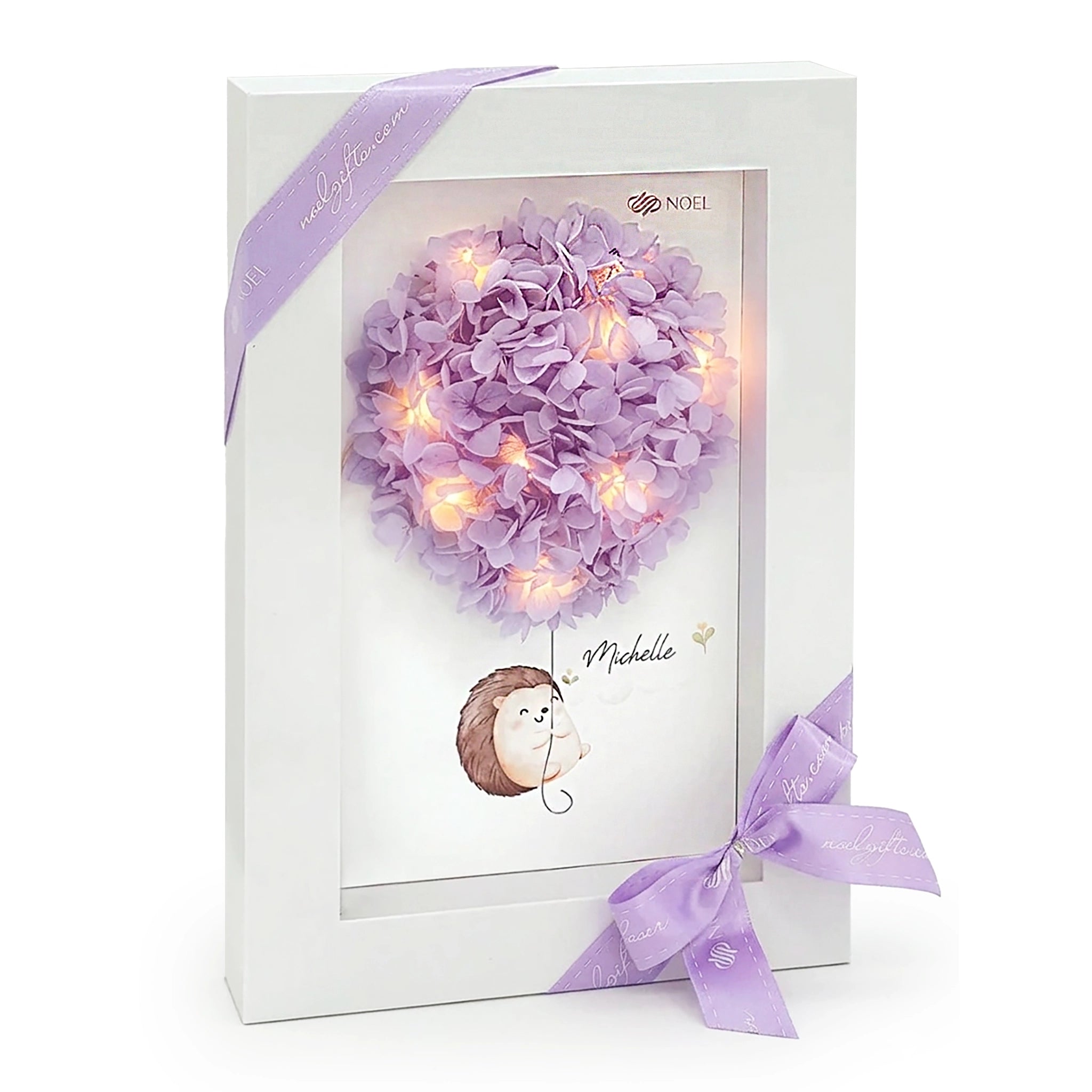 Purple Blossom Buddy Personalised Gift
