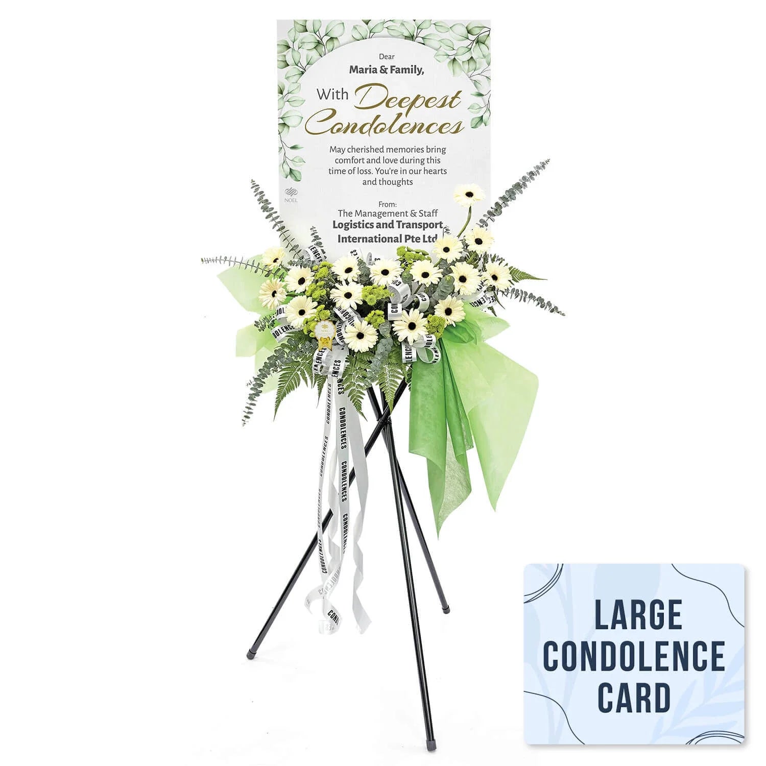 Great Peace Condolence Flower Arrangement