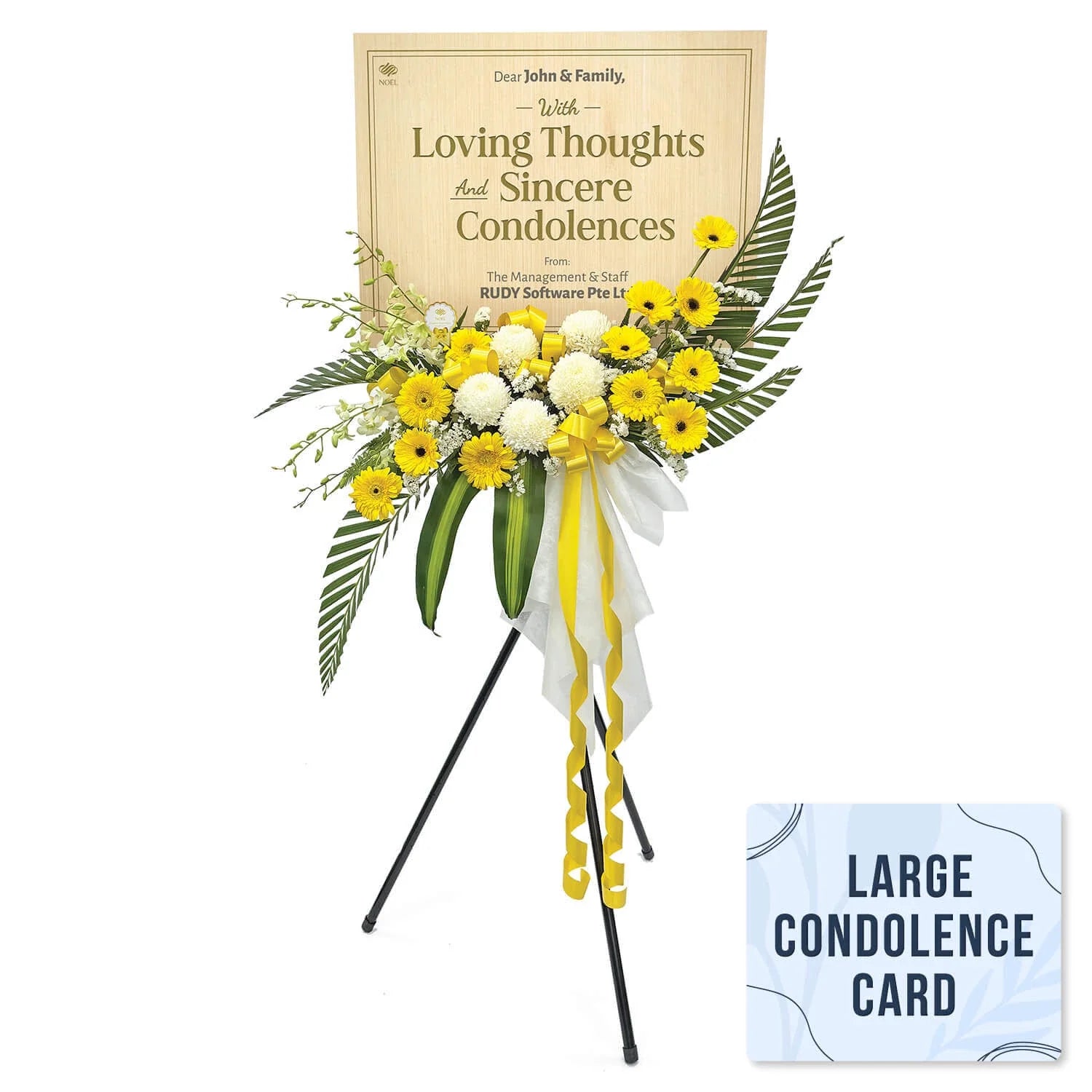 Great Remembrance Condolence Flower Arrangement