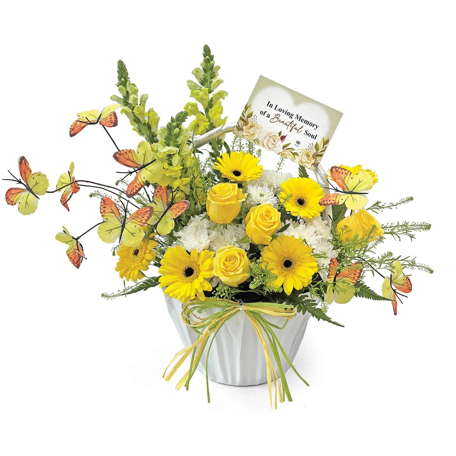 Sunlit Stillness Condolence Flowers