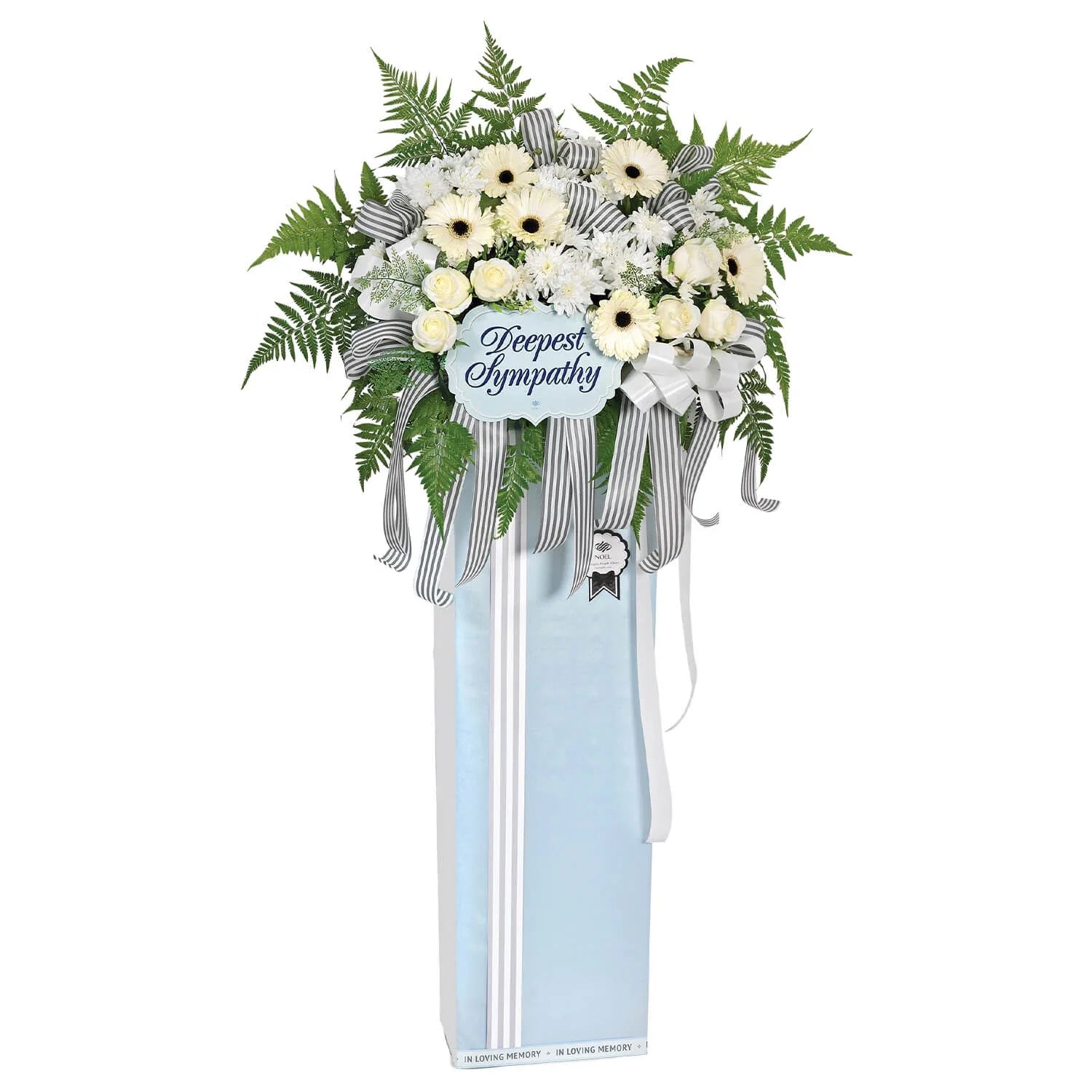 Serenity Condolence Flower Arrangement