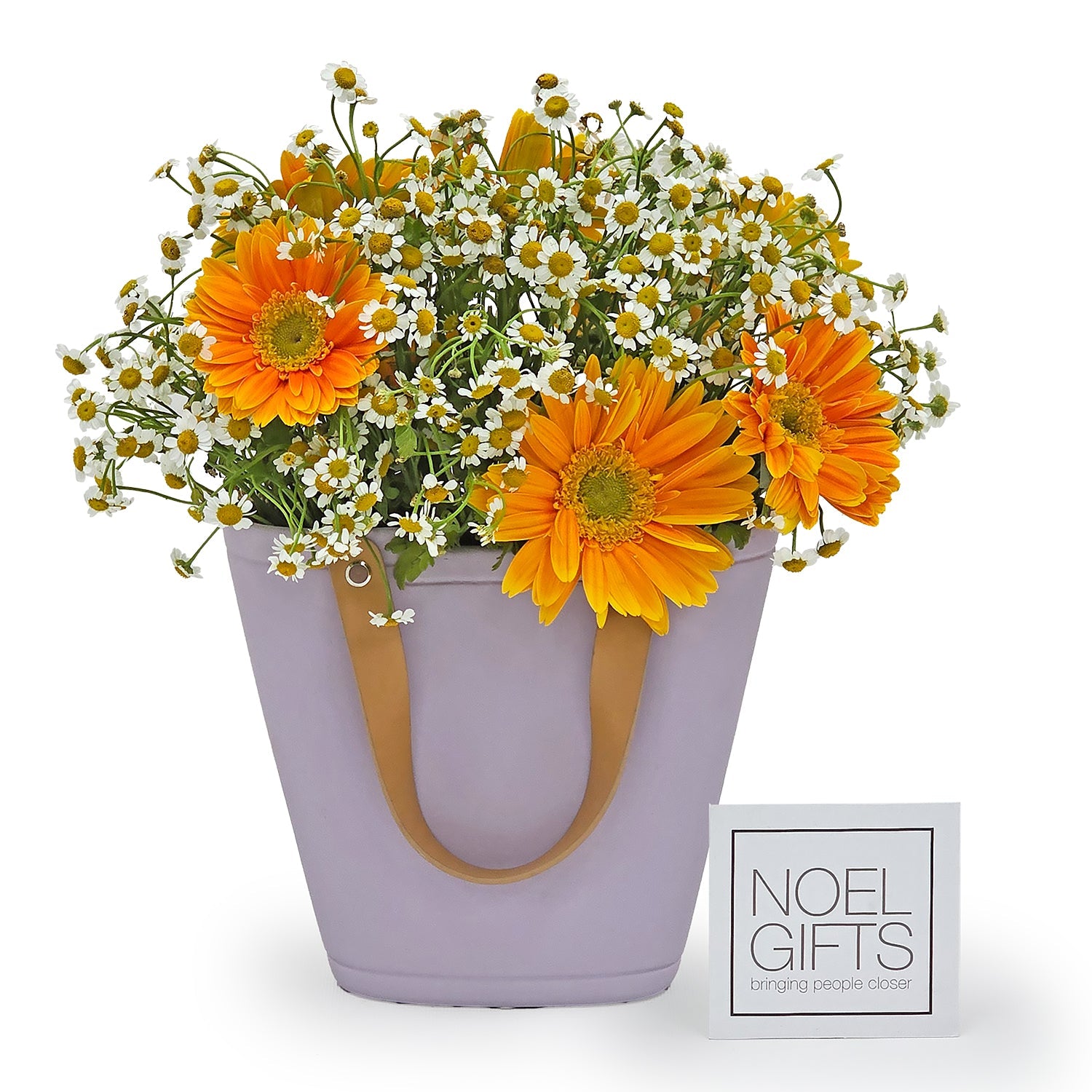 Sunshine Companion Table Florals - Light Purple