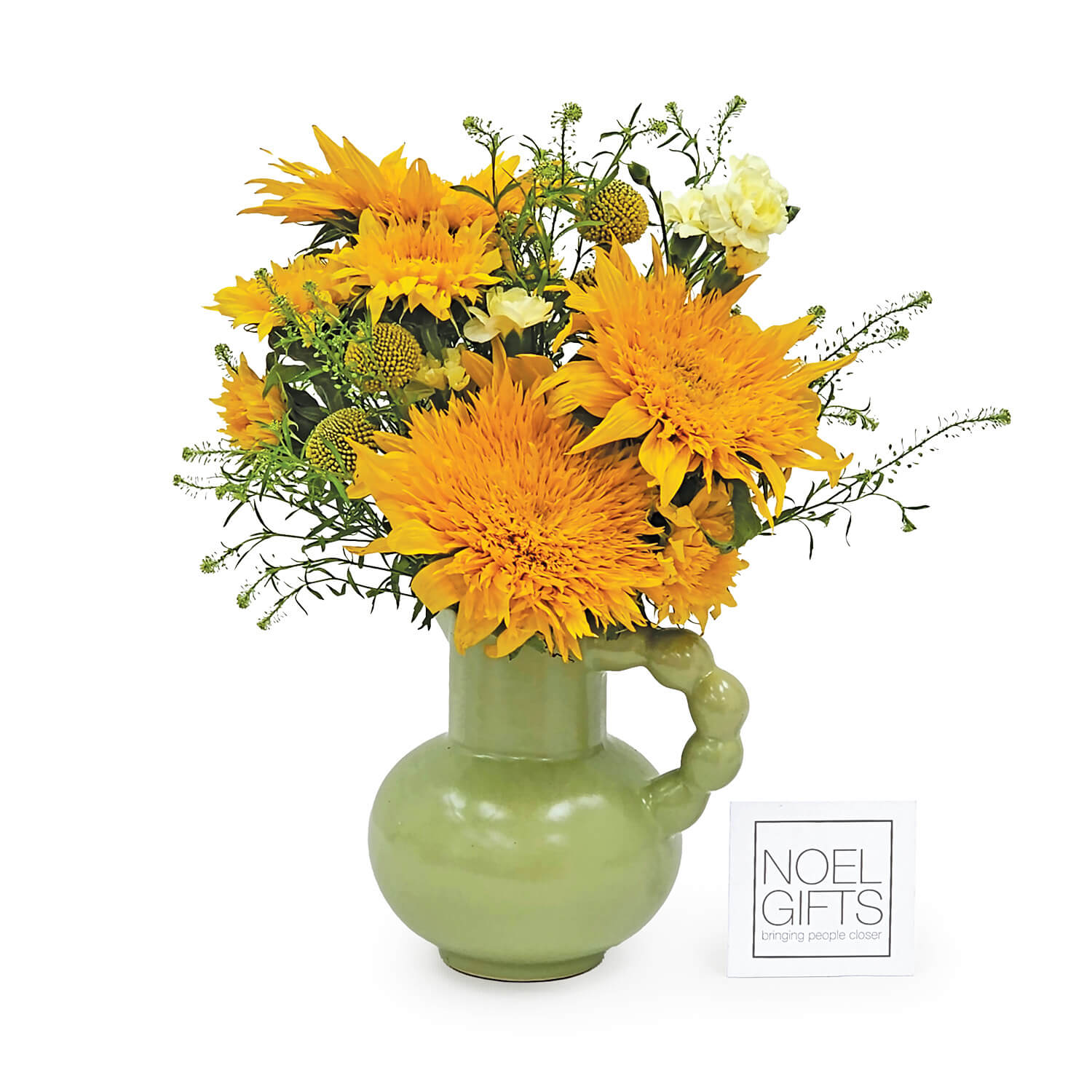 Golden Canvas Table Florals - Deluxe