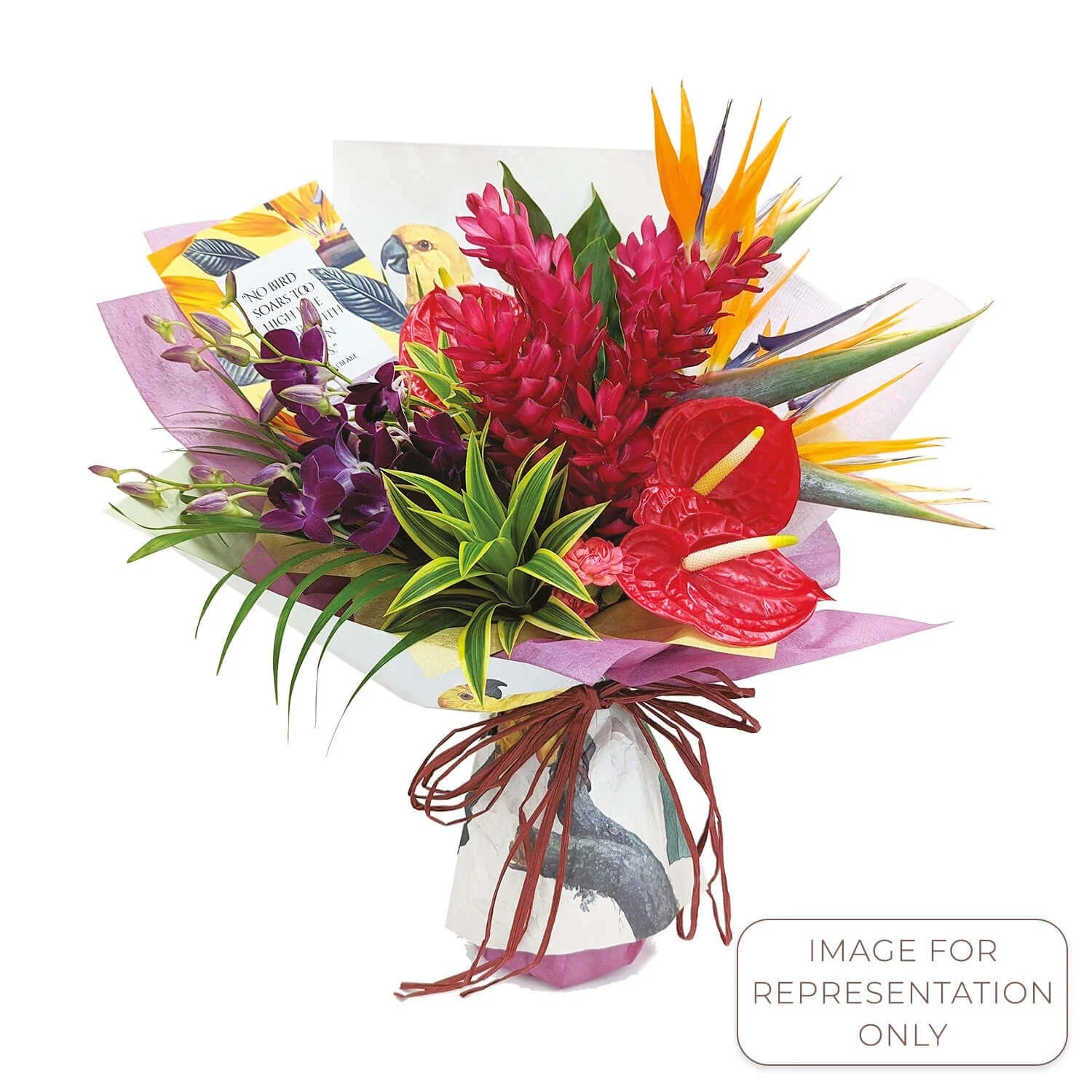 Jungle Symphony Flower Bouquet - Petite Size