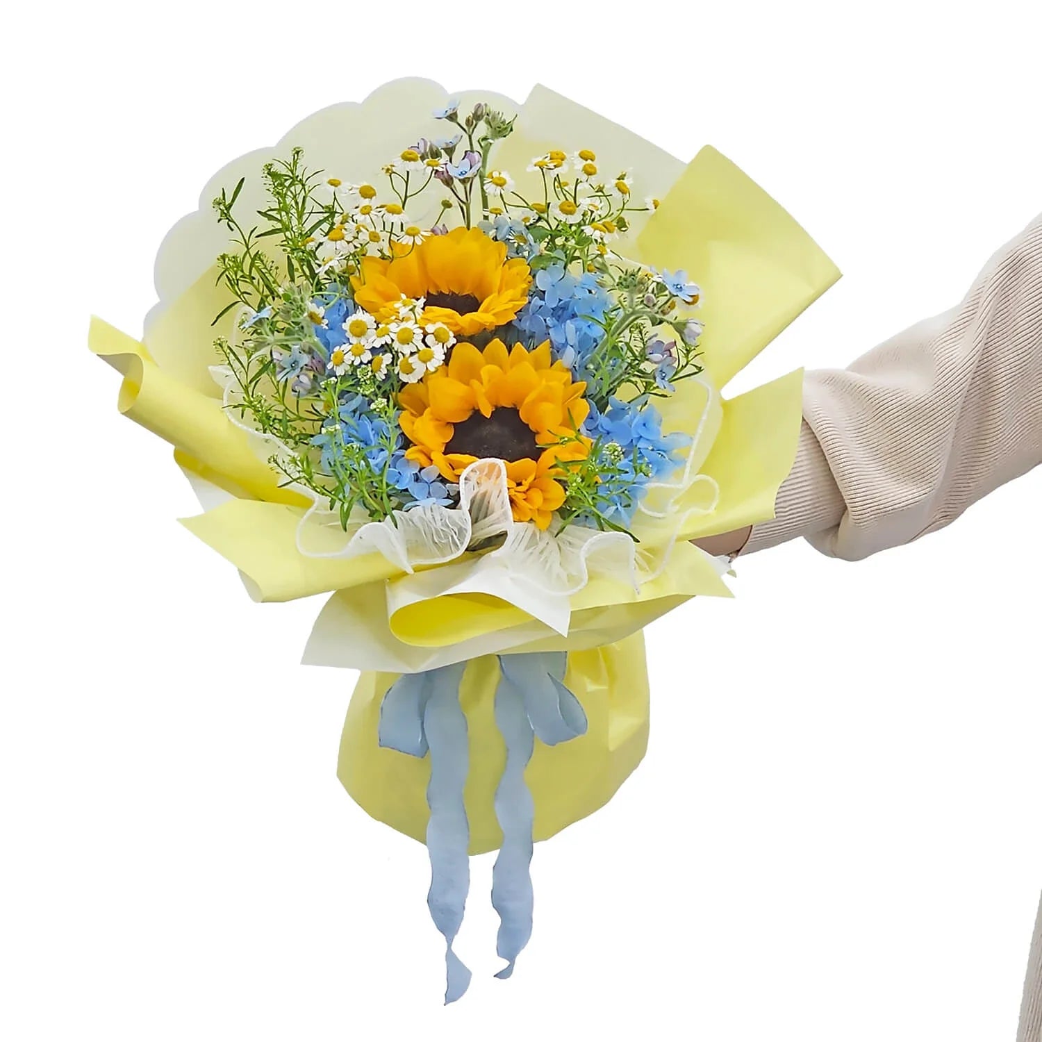 Morning Light Flower Bouquet - Petite Size