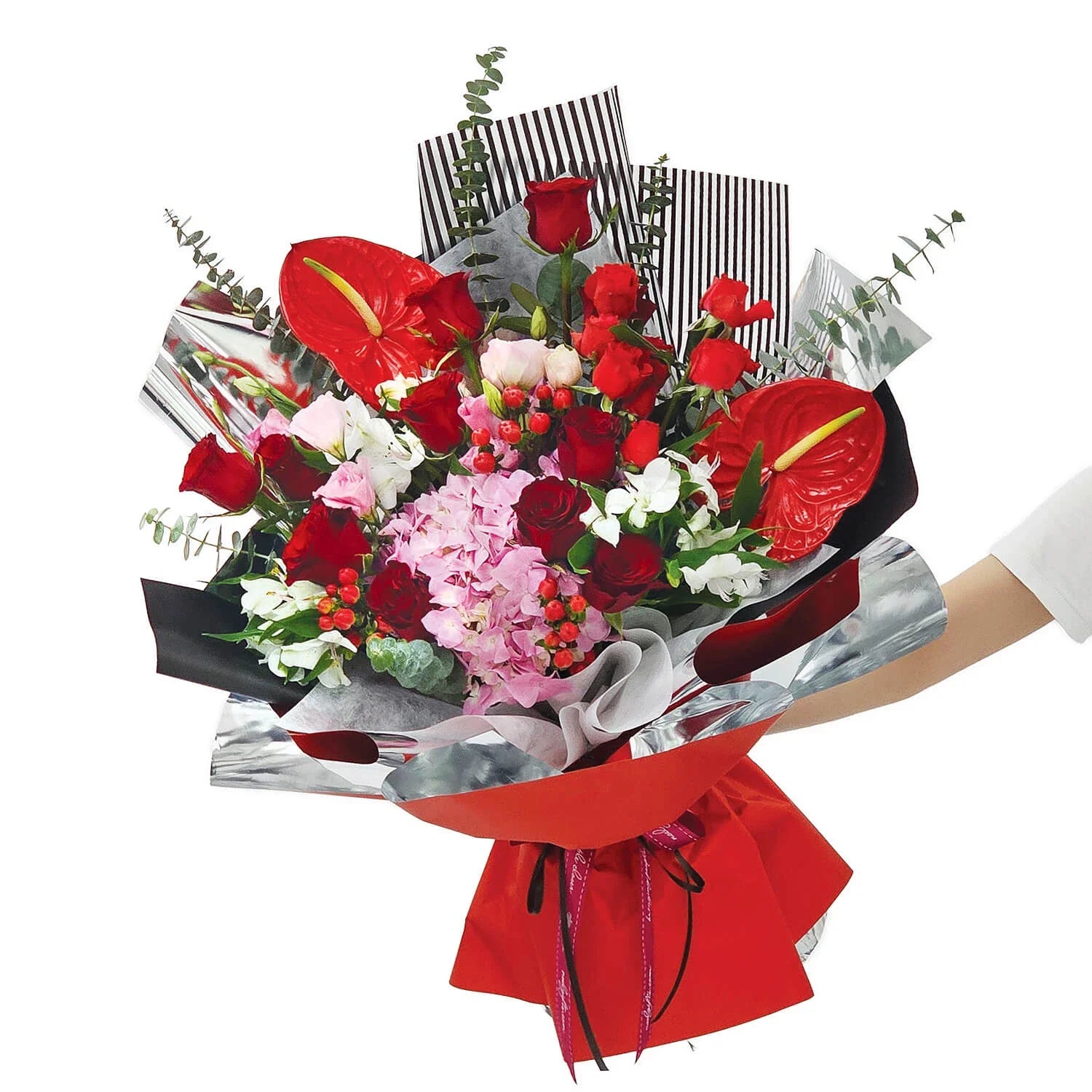 Grand opening flowers in Singapore for congratulatory business celebrations