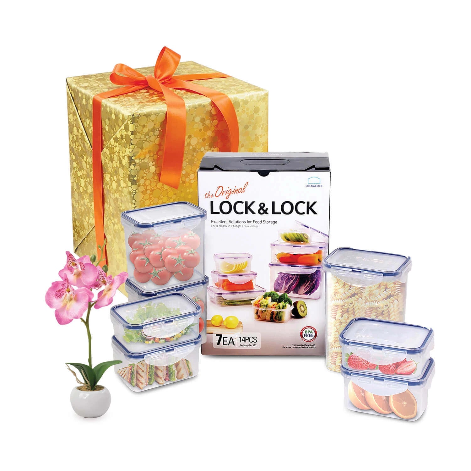 Lock & Lock Container Gift Set