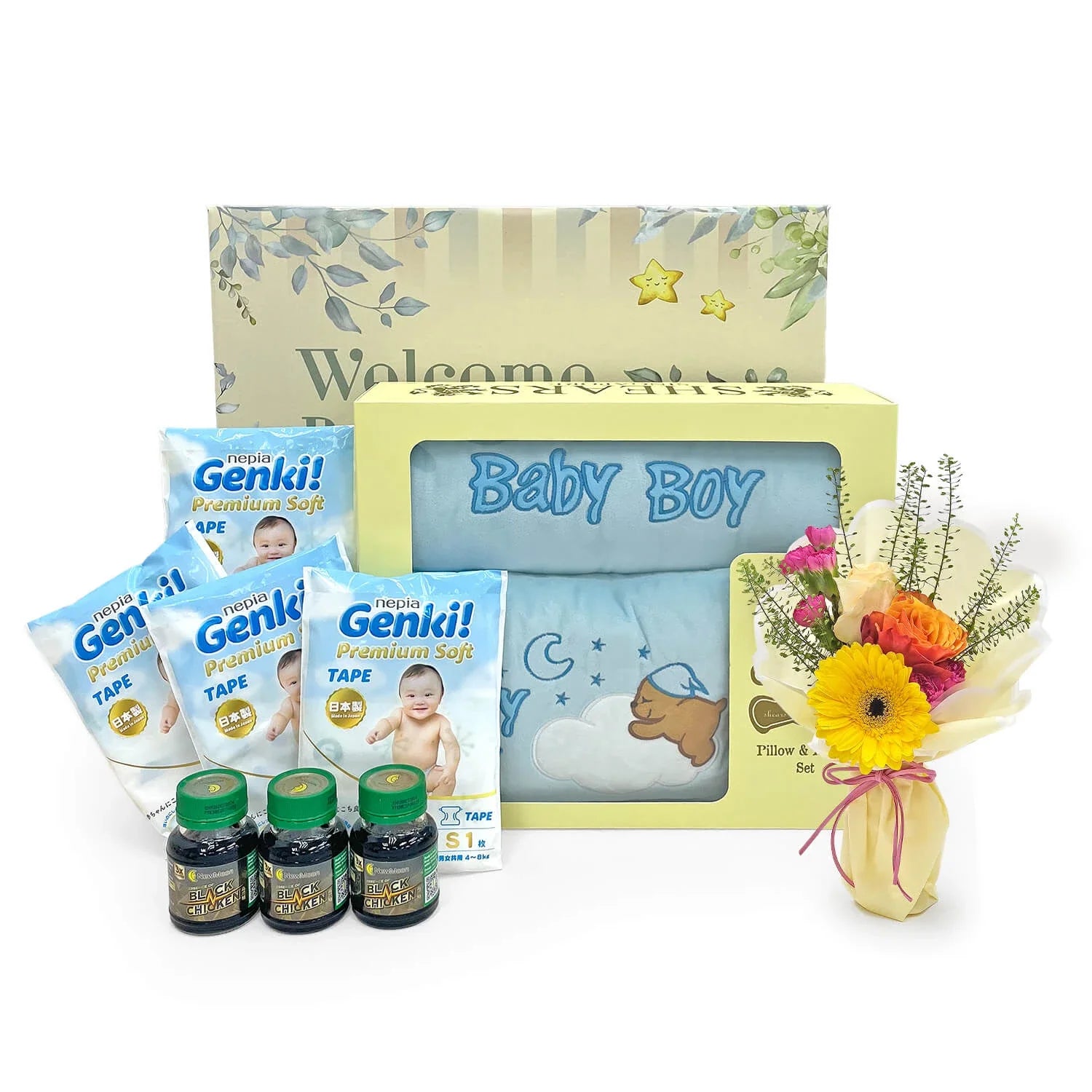 Newborn Package Of Love Baby Boy Gift