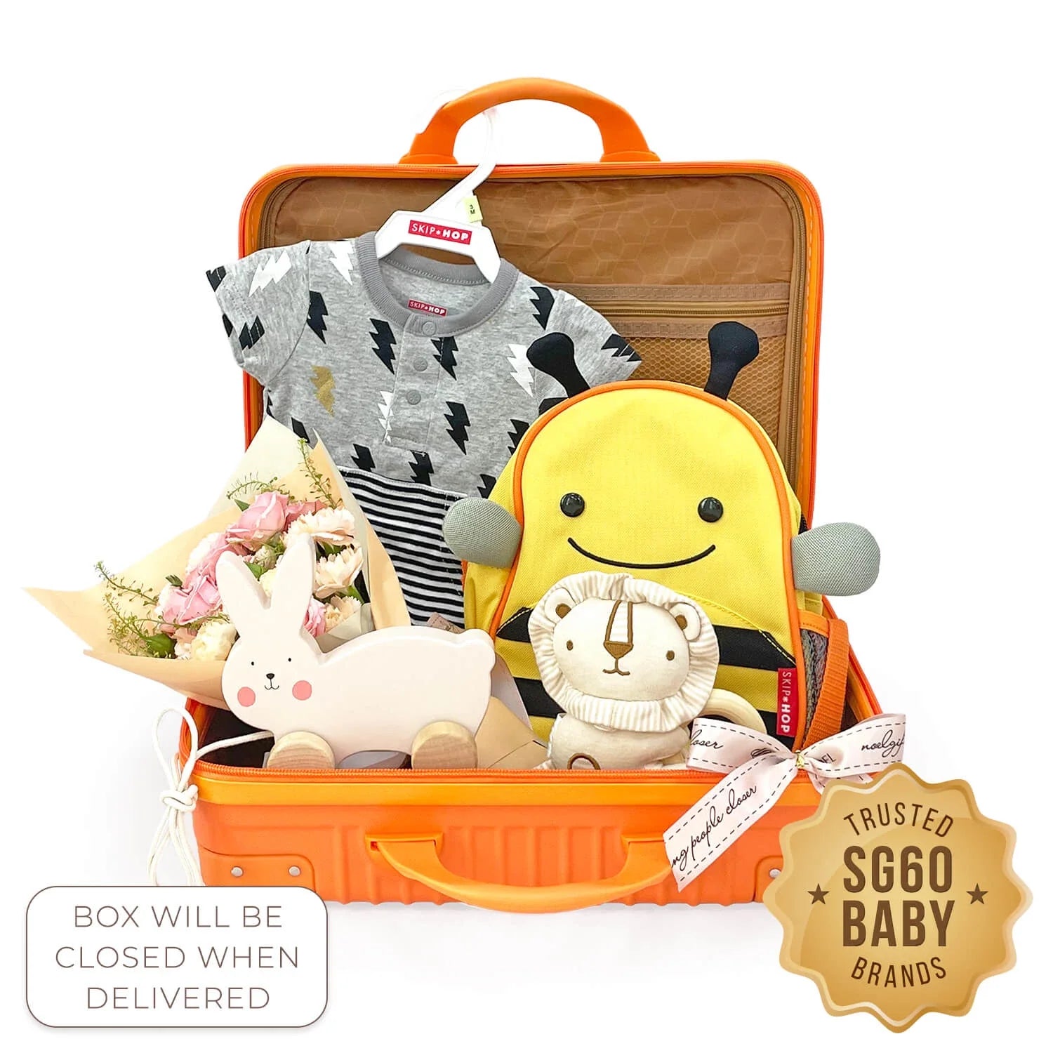 Newborn We Achieve Baby Gift (Skiphop Star Struck Kangaroo Romper)