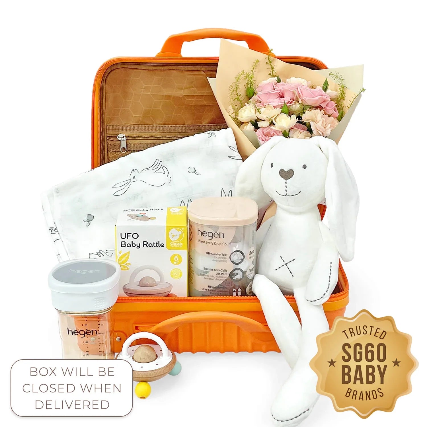 Newborn We Cherish Baby Gift (Hegen PCTO All-Rounder Cup PPSU White)