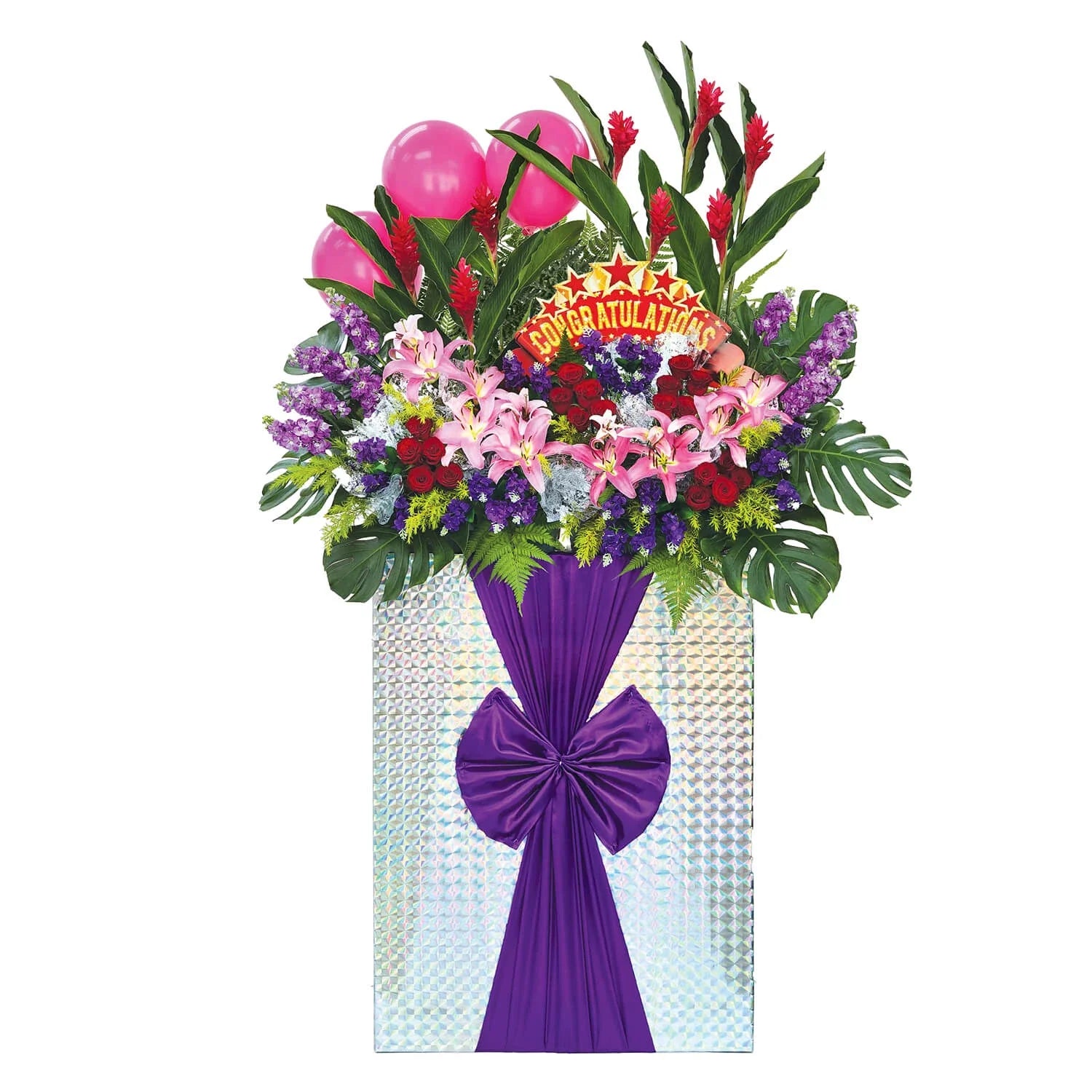 Royal Celebration Congratulatory Flower Stand
