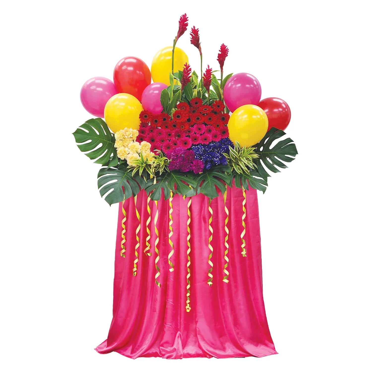 Radiant Success Congratulatory Classic Flower Stand