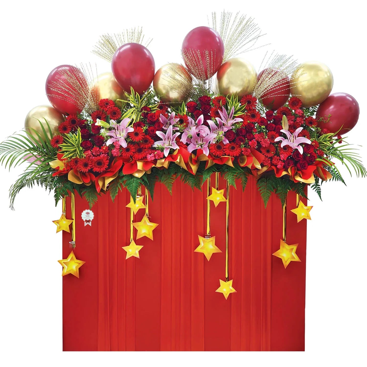 Starry Success Congratulatory Flower Stand