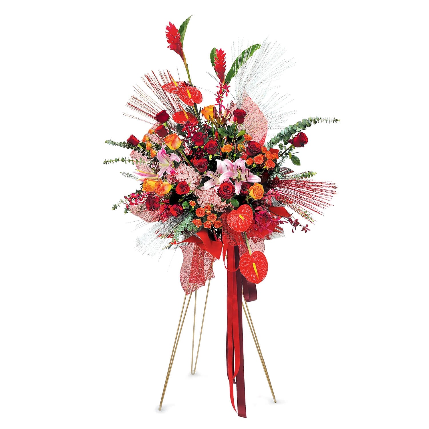 Regal Luxe Congratulatory Flower Stand