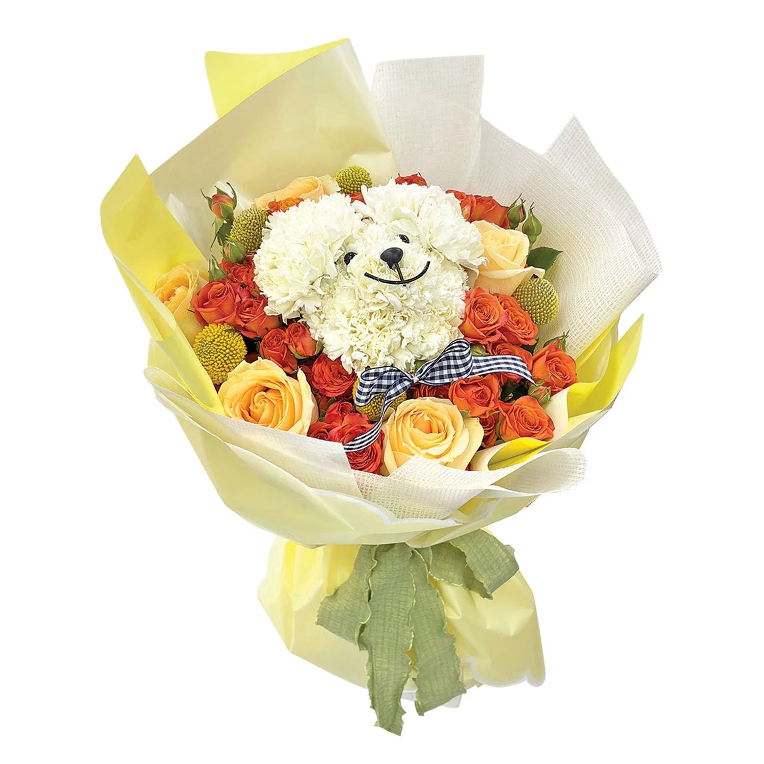 Fluff & Flourish Dog-Inspired Flower Bouquet Pet Collection Gift