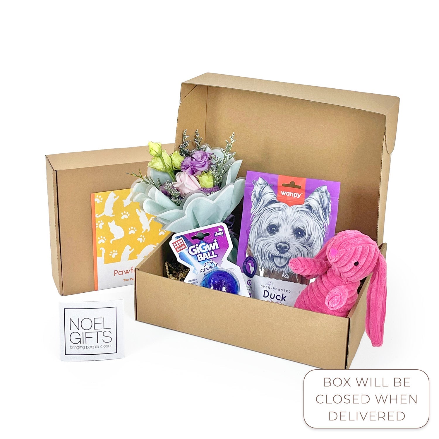 Bites & Belly Rubs Pet Collection Gift - Pink