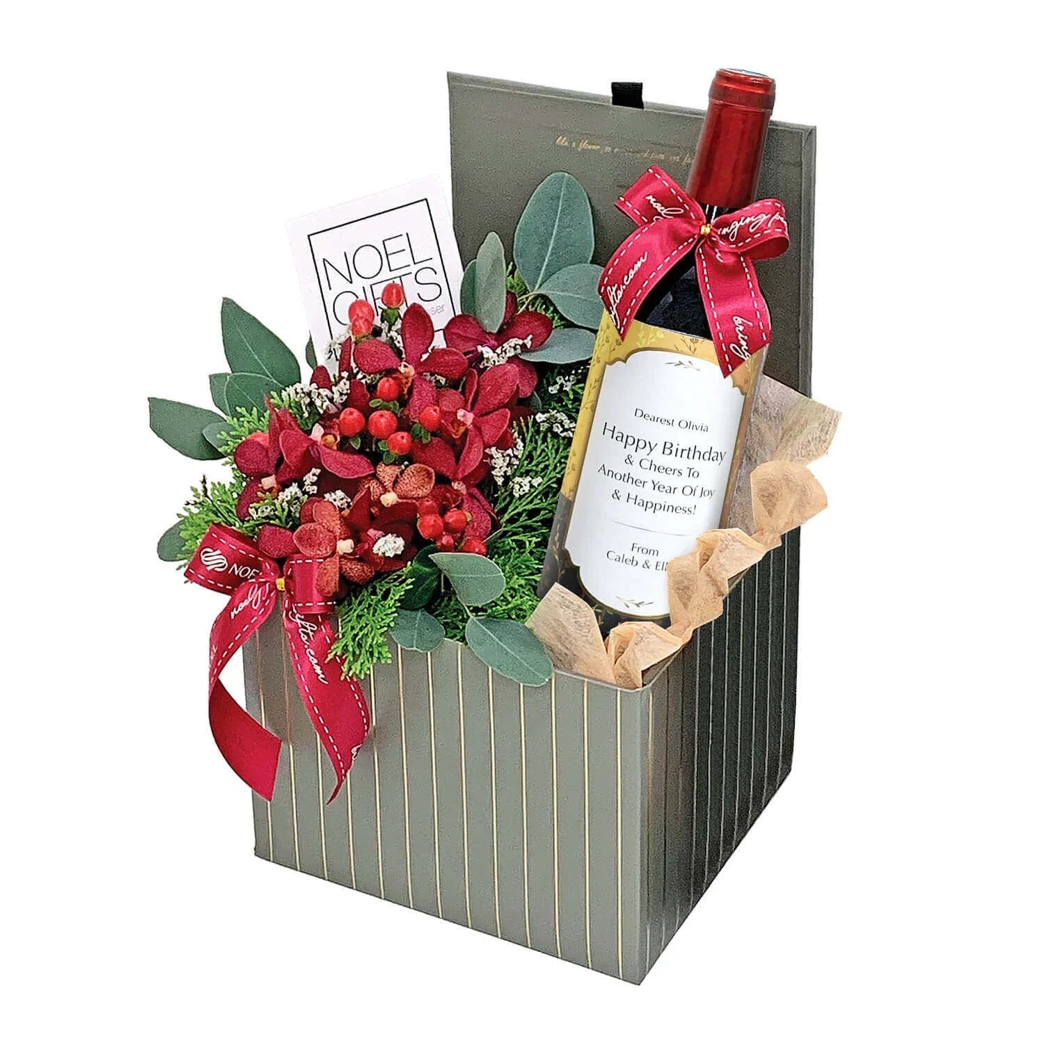 Amancaya Reserva Malbec Cabernet Sauvignon Personalised Wine Hamper Gift