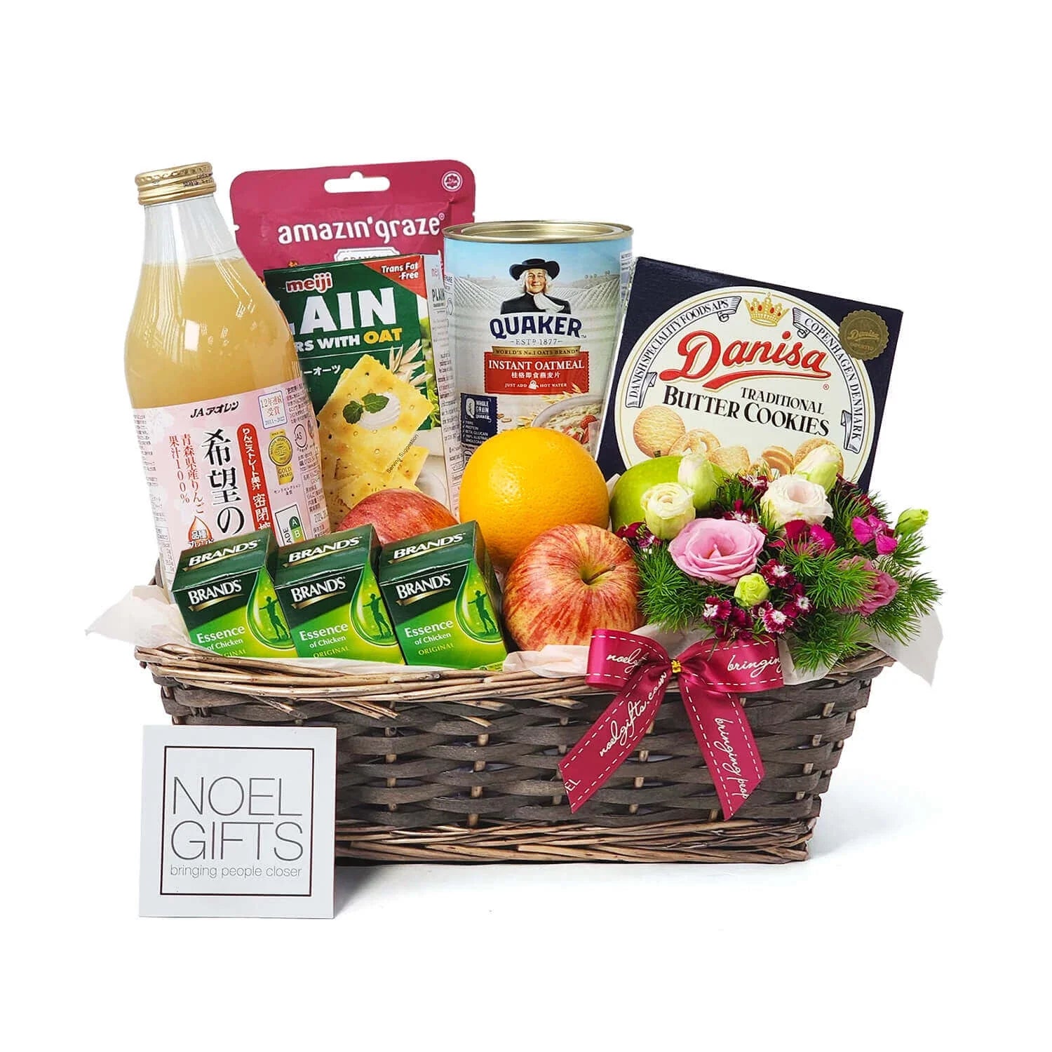 Revitalise Wellness Hamper with Apple Juice