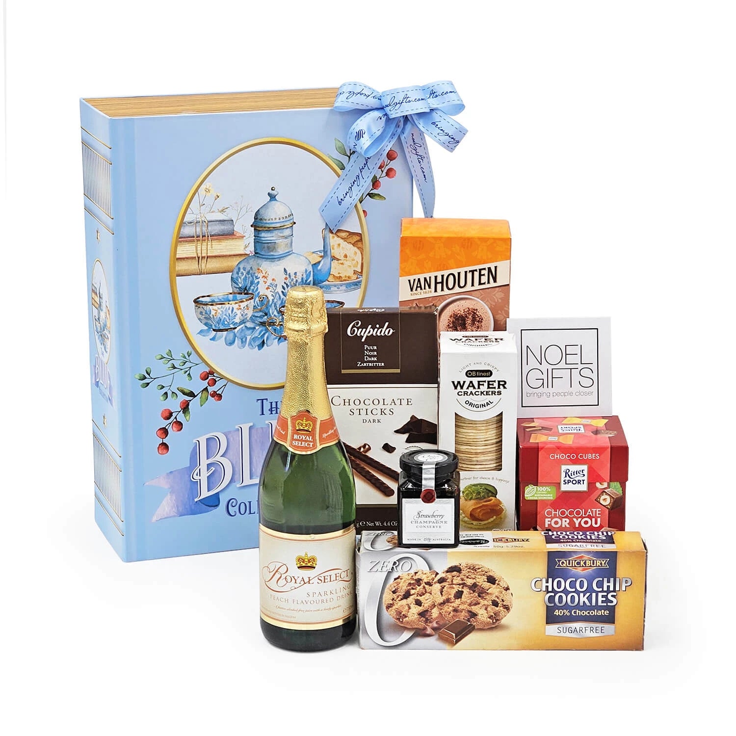 Culinary Treasures Gourmet Food Hamper (with Sparkling Juice)
