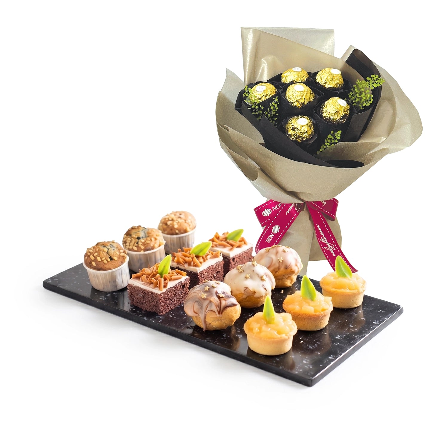 Eatzi Gourmet Mini Pastries with Ferrero Rocher Bouquet