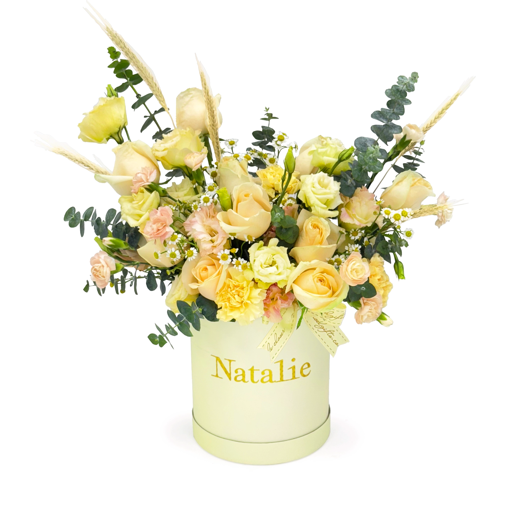 Daffodil Sundrop - Personalised Table Floral Arrangement