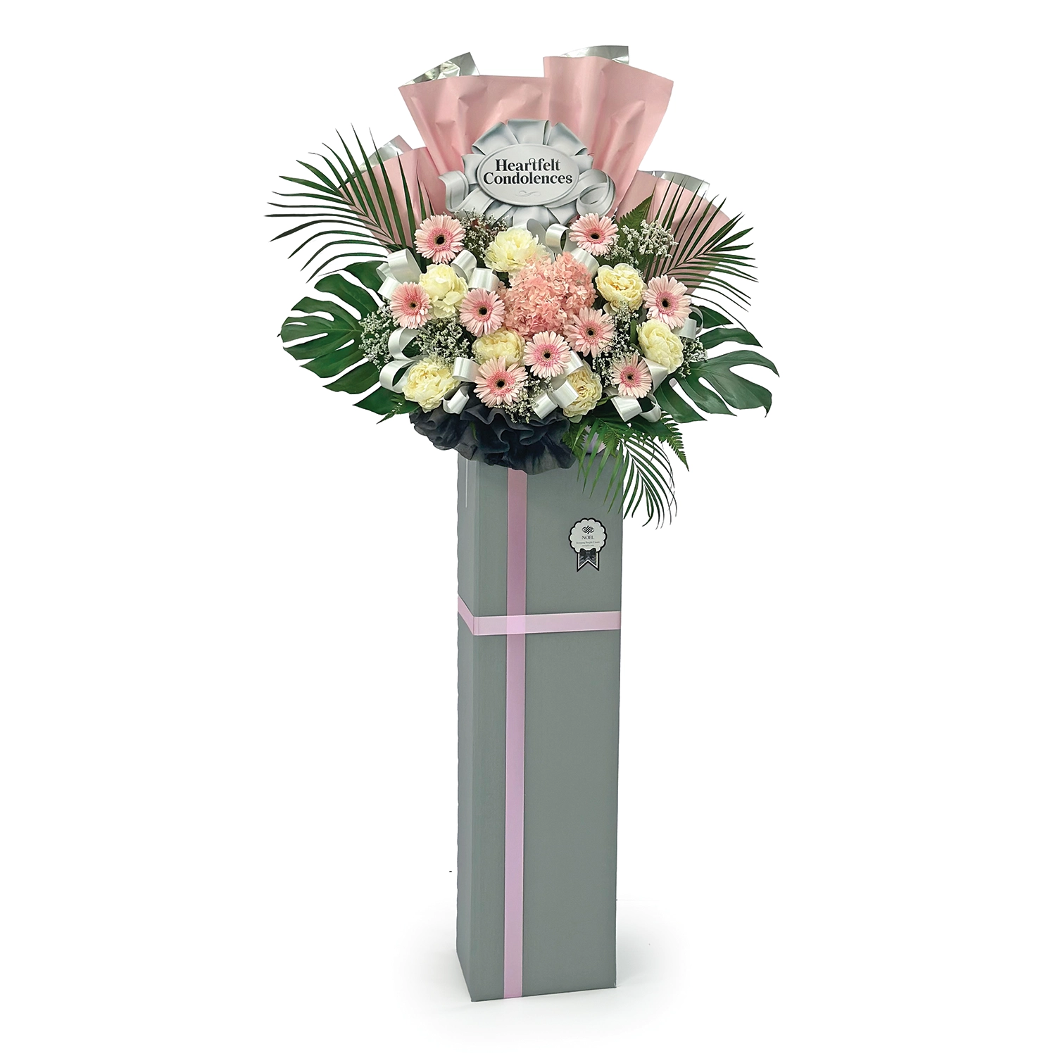 Cherished Grace Condolence Flower Arrangement