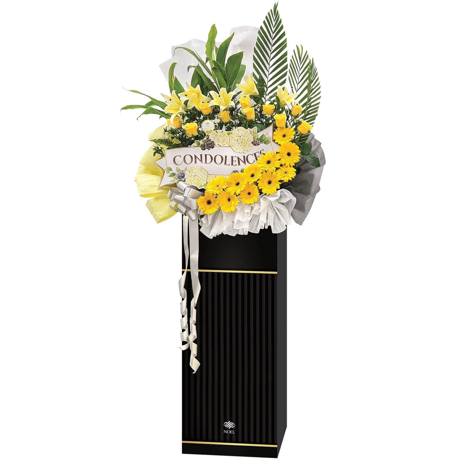 Deepest Condolences Flower Arrangement