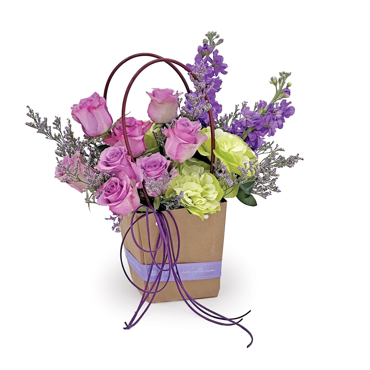 Violet Peace  Condolence Flower Arrangement