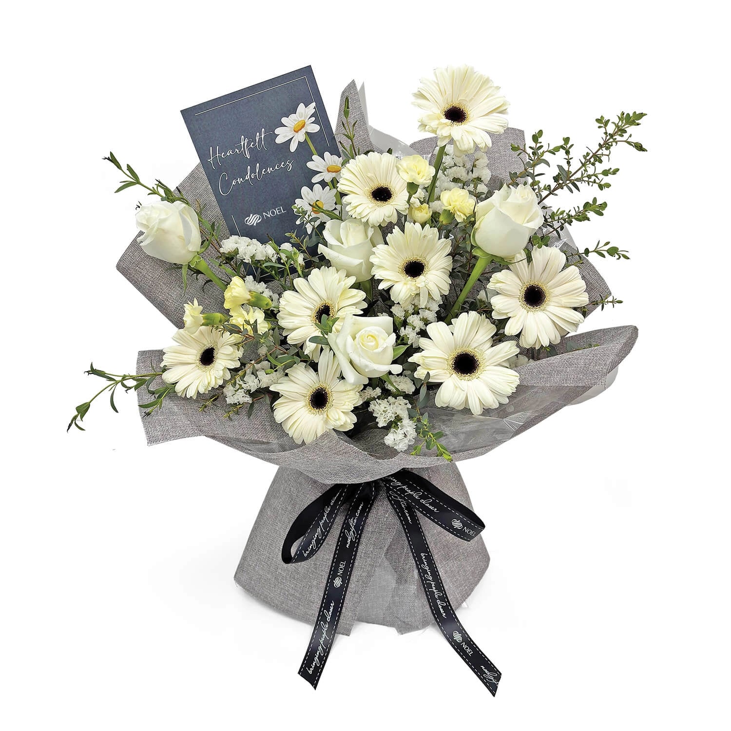 Loving Reflection Condolence Hand Bouquet