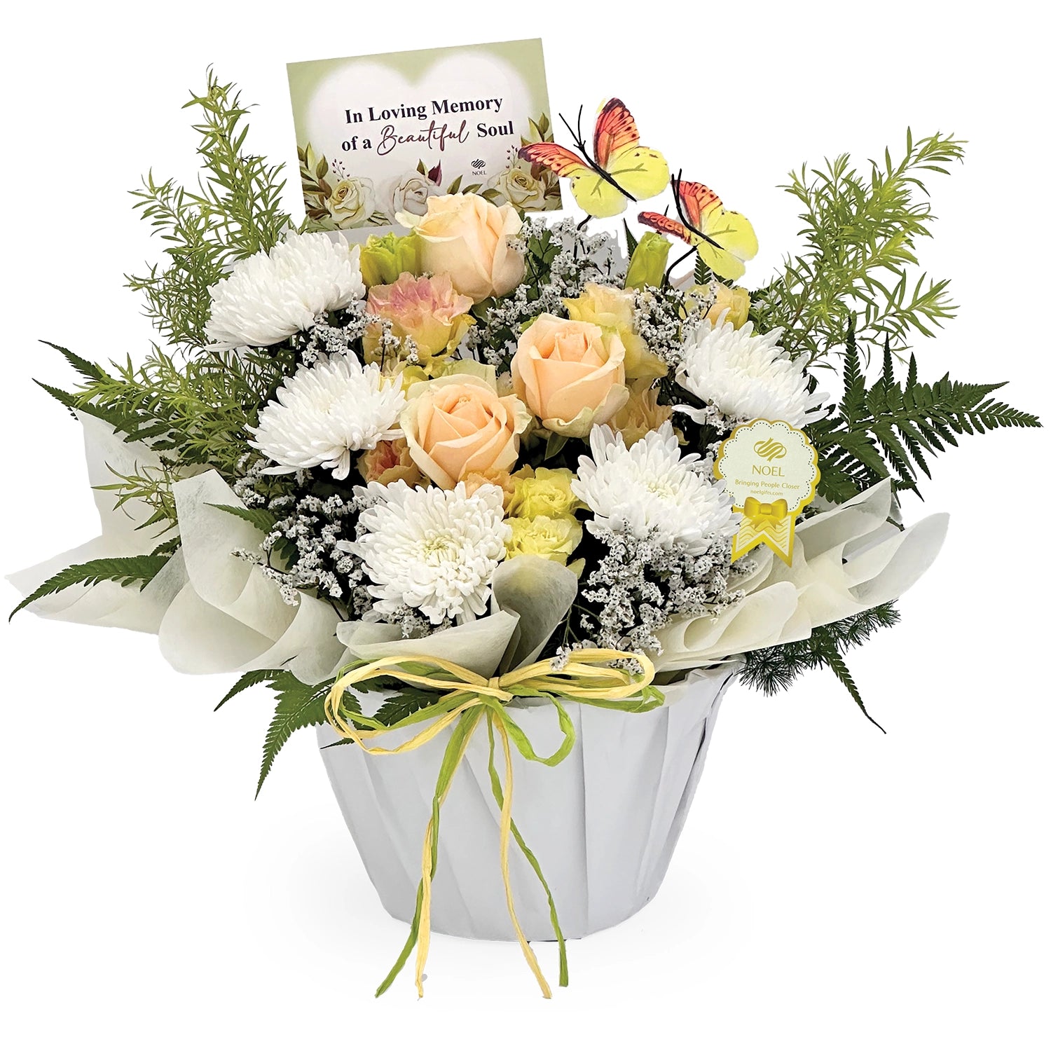Eternal Light Condolence Flower Arrangement