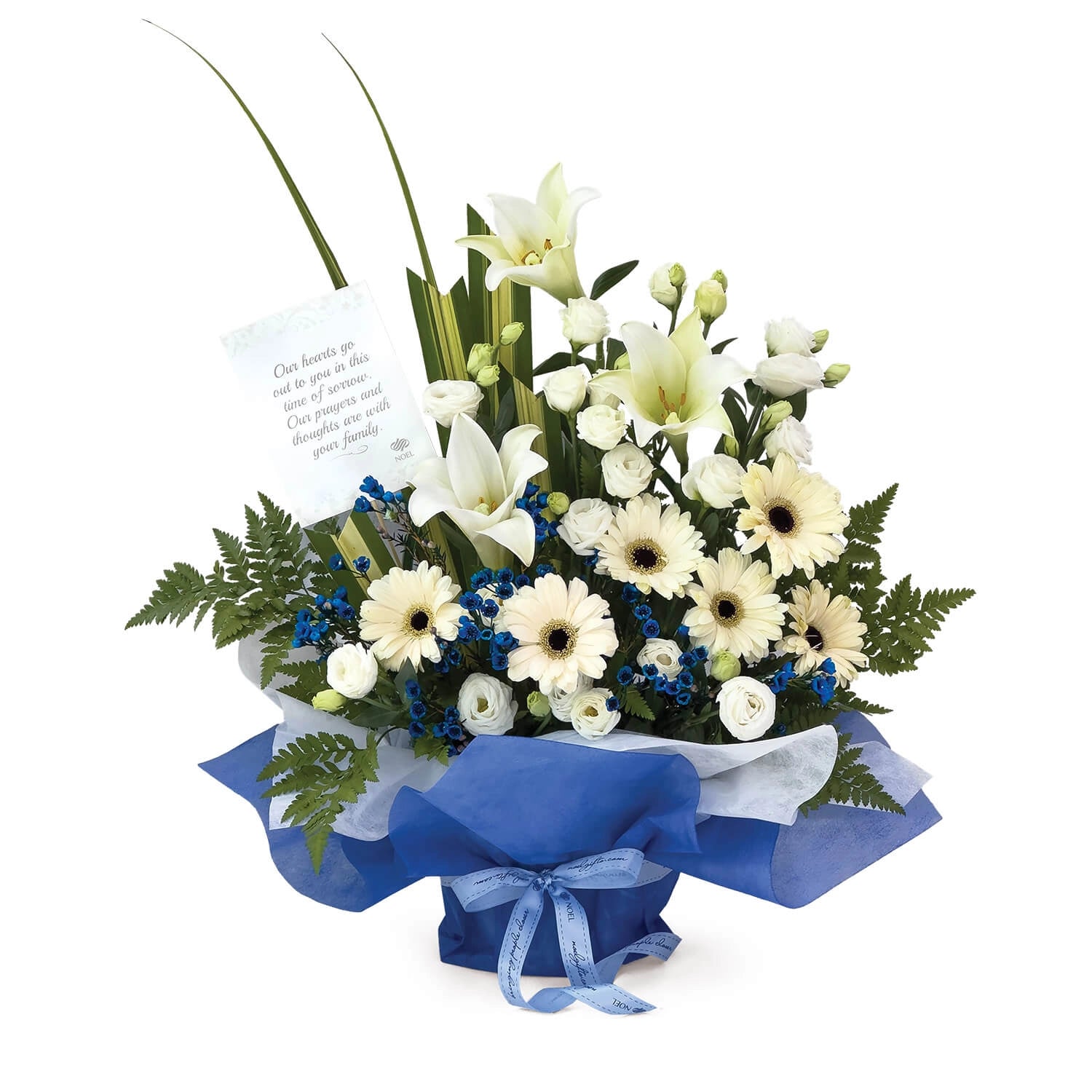 Eternal Tranquility Condolence Hand Bouquet