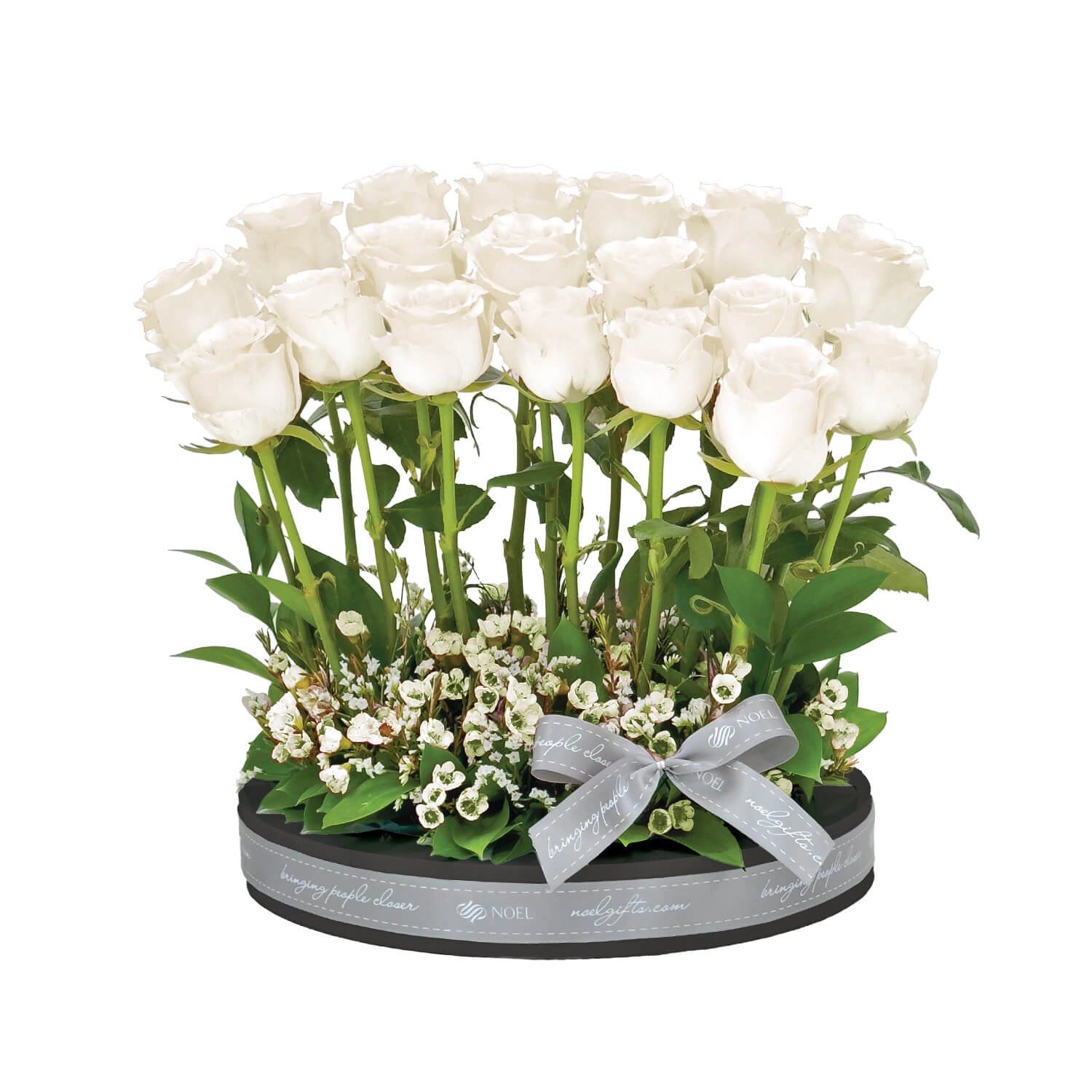 Pure Serenity Condolence Table Flower Arrangement
