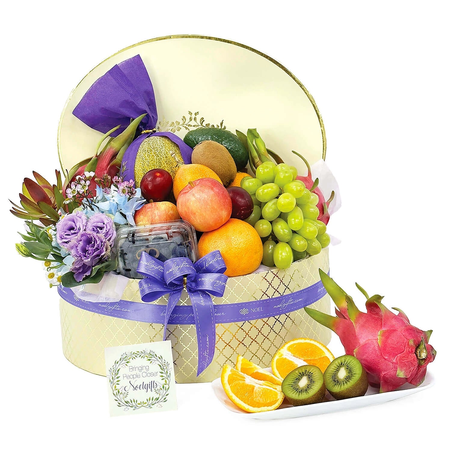 Fruity Luxury Fresh Fruit Basket Hamper