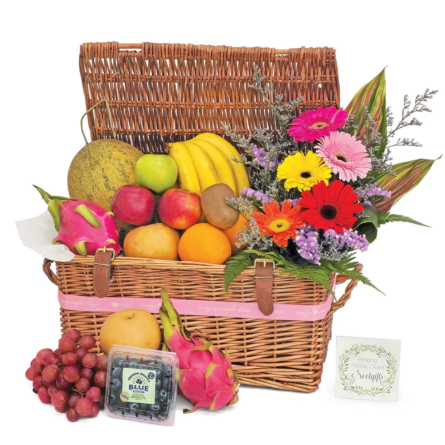 Fruity Paradise Fresh Fruit Basket Hamper - Upsized