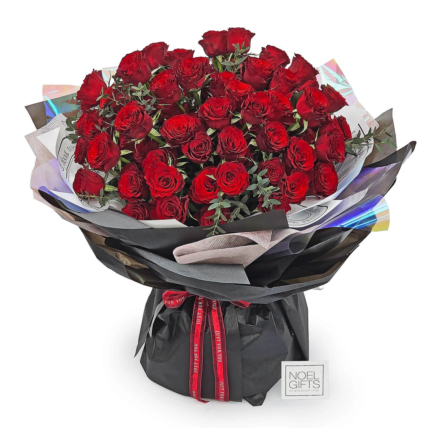 Timeless Devotion Red Rose Flower Bouquet - 99 Stalks