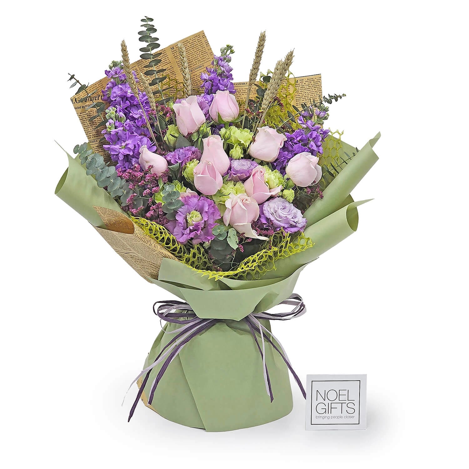 Lilac Embrace Classic Flower Bouquet