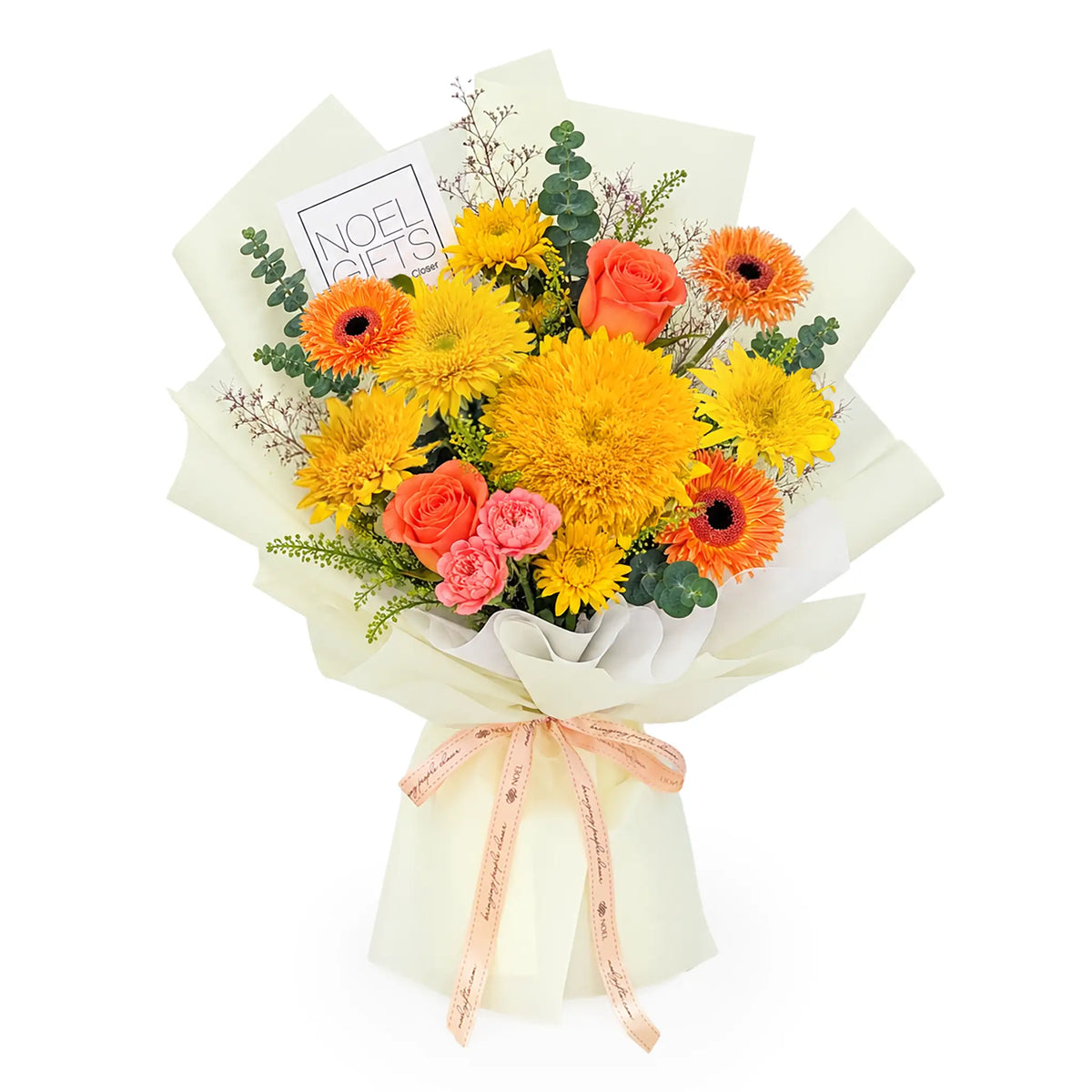 Here Comes The Sun Petite Hand Bouquet