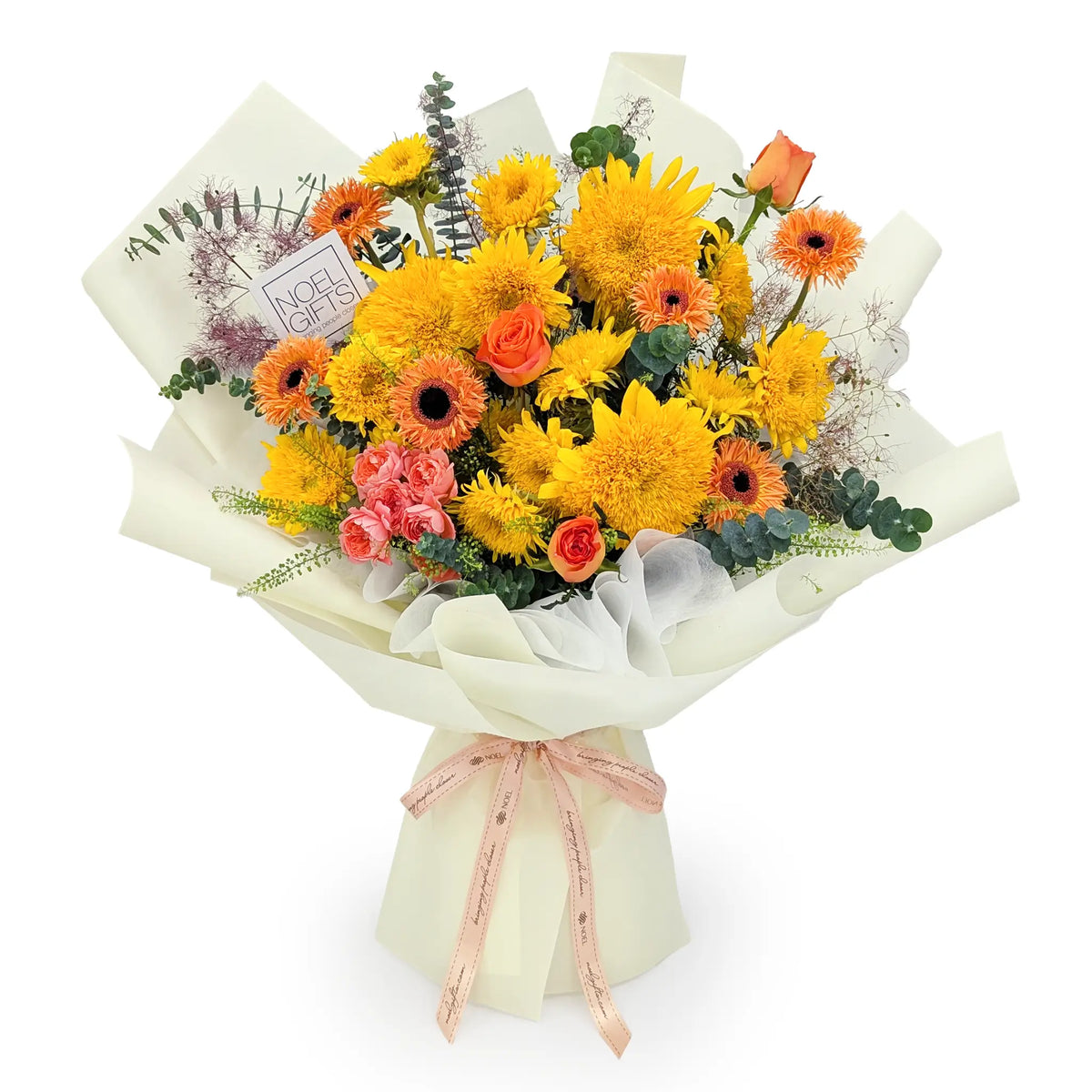 Here Comes The Sun Classic Hand Bouquet
