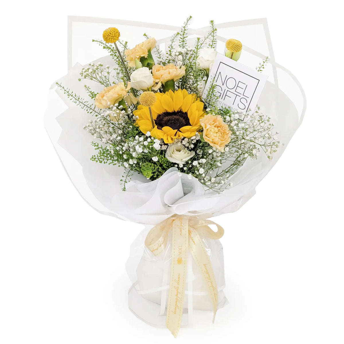 Golden Heart Petite Hand Bouquet
