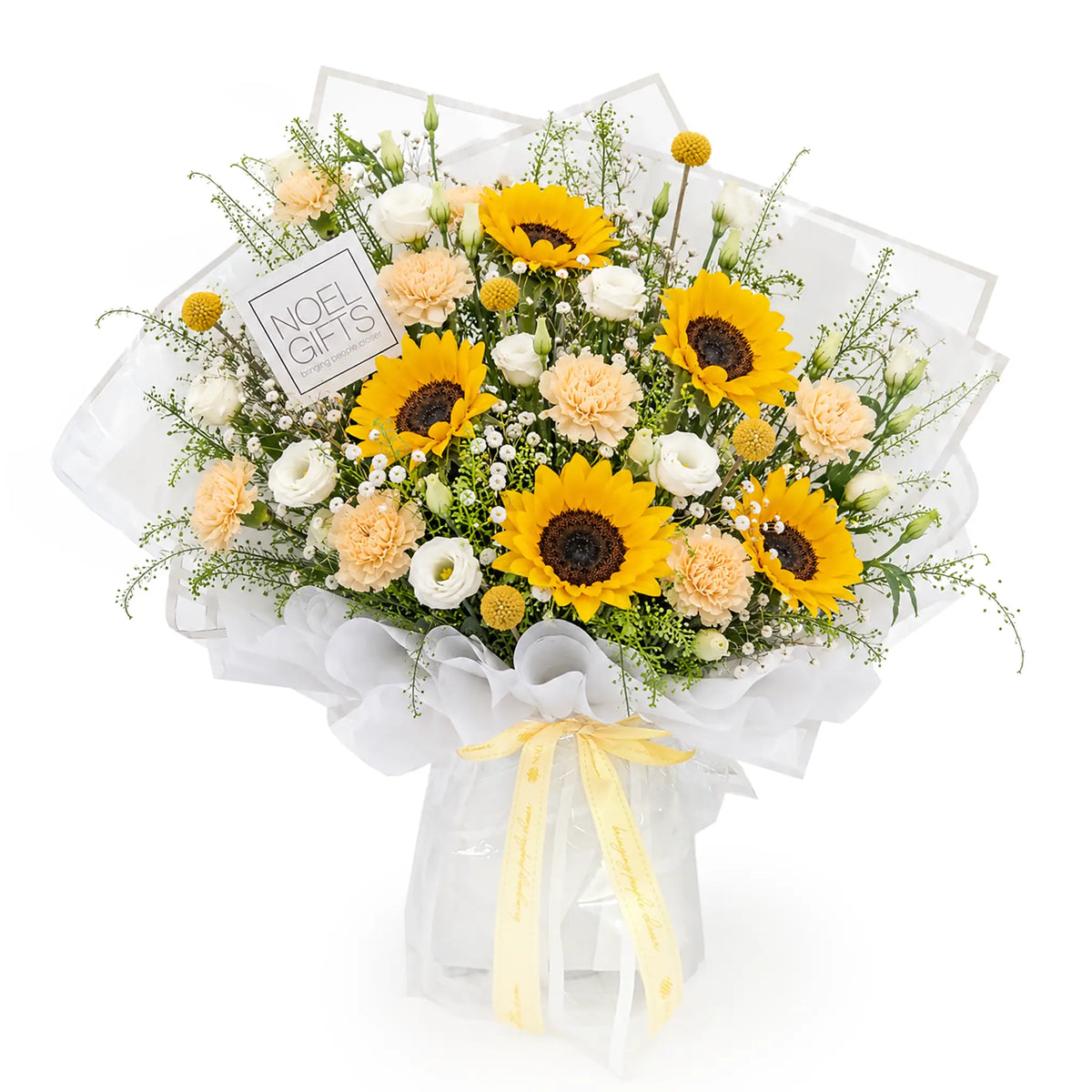 Golden Heart Deluxe Hand Bouquet