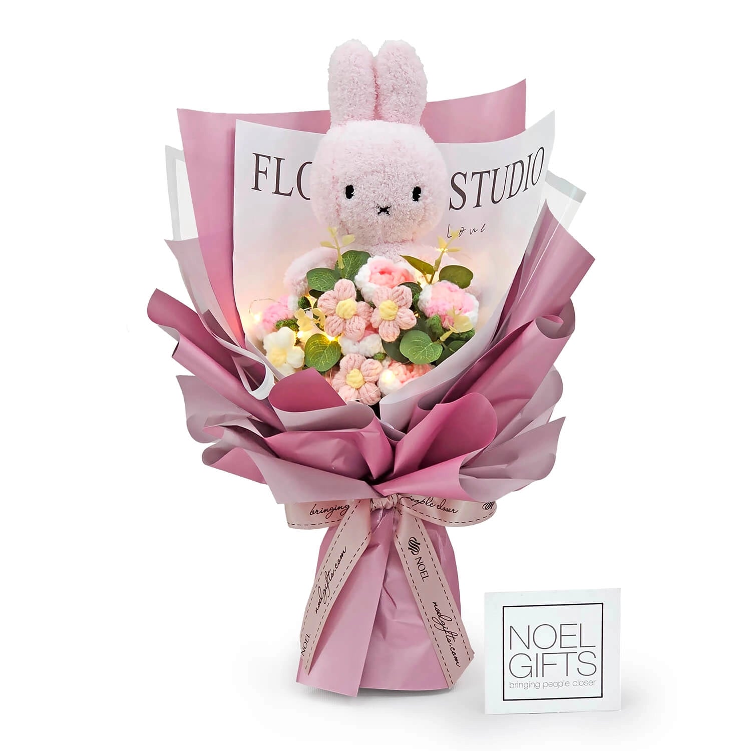 Honey Bunny  Flower Hand Bouquet