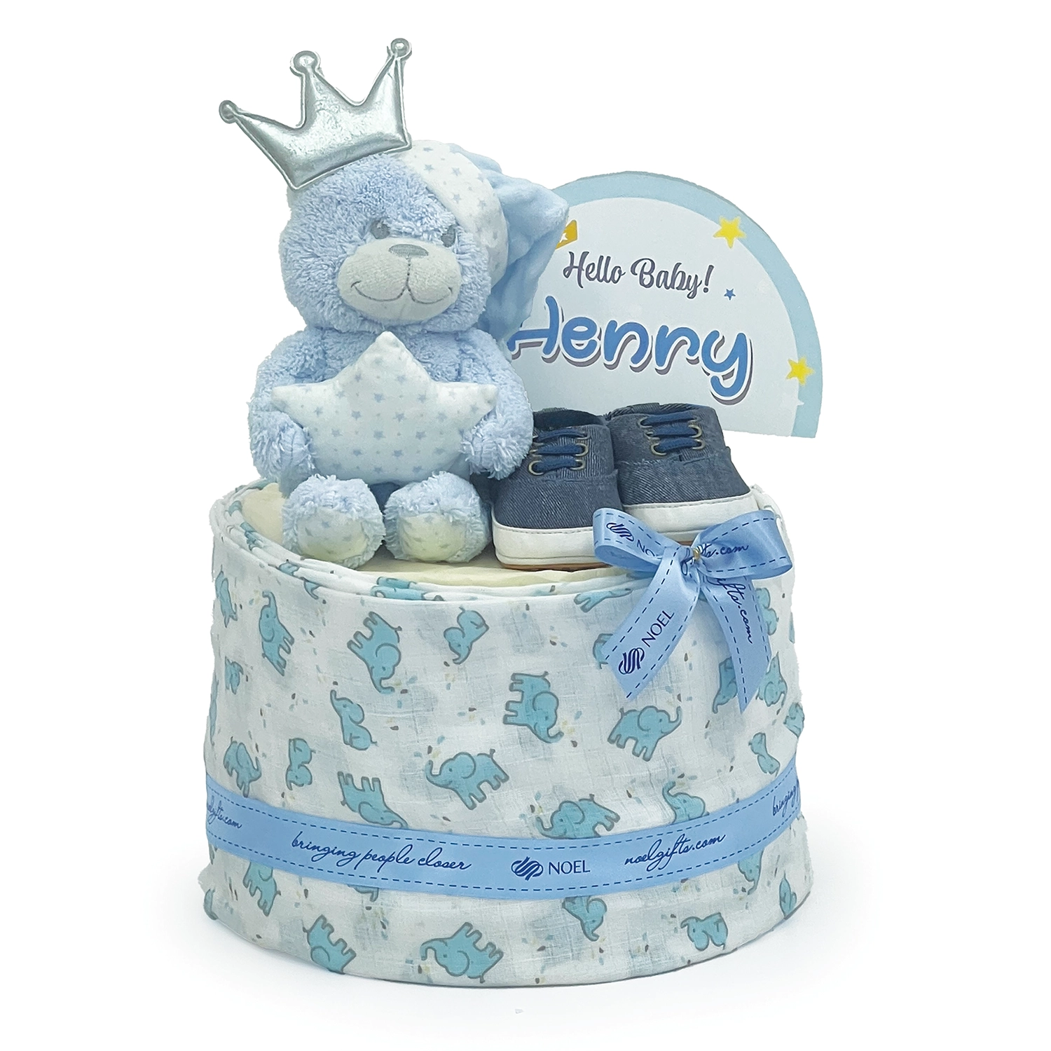 Newborn Baby Boy Bliss Cake