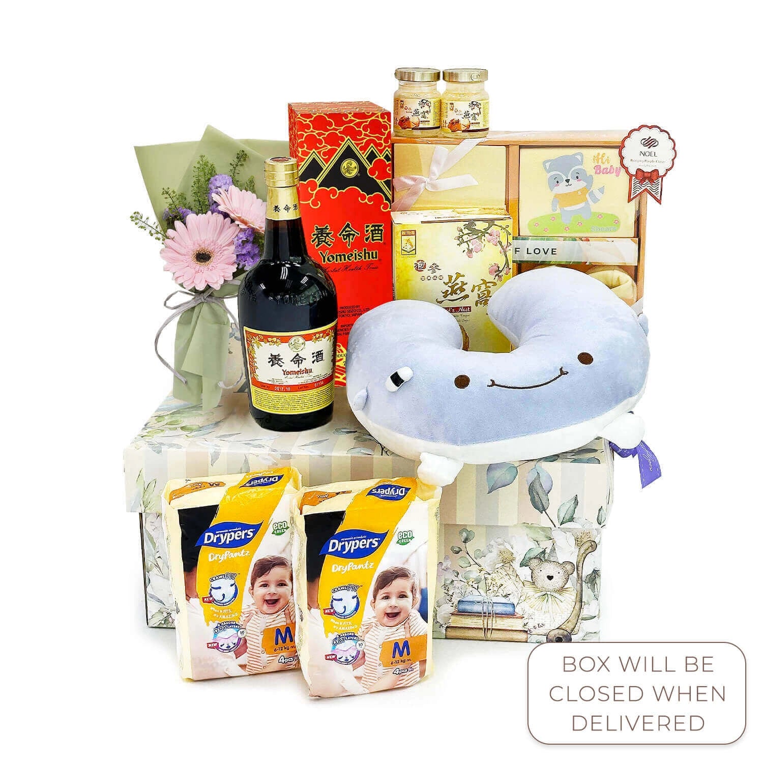 Newborn Nourishing Mum Baby Gift with Yomeishu Health Tonic