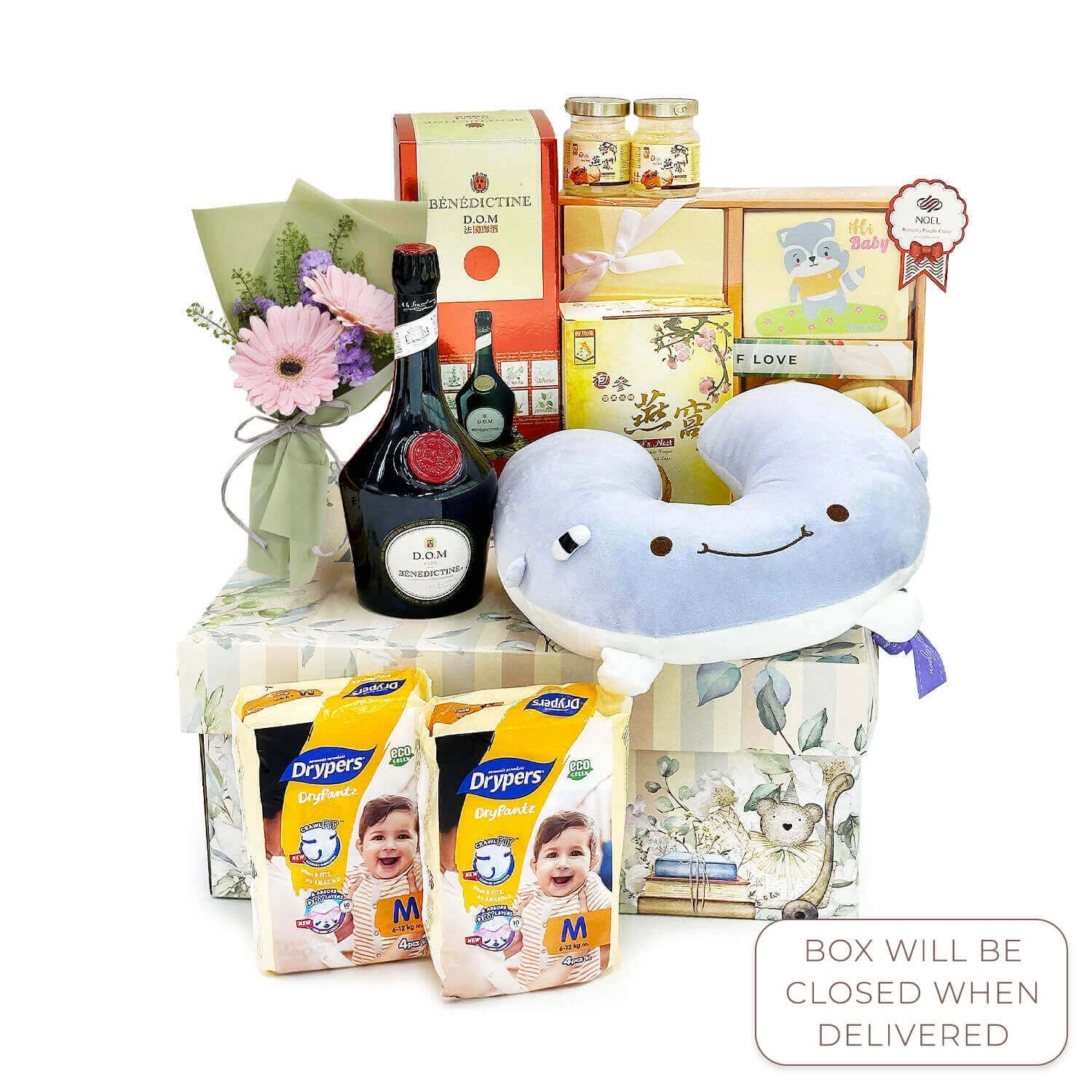 Newborn Nourishing Mum Baby Gift with Benedictine D.O.M
