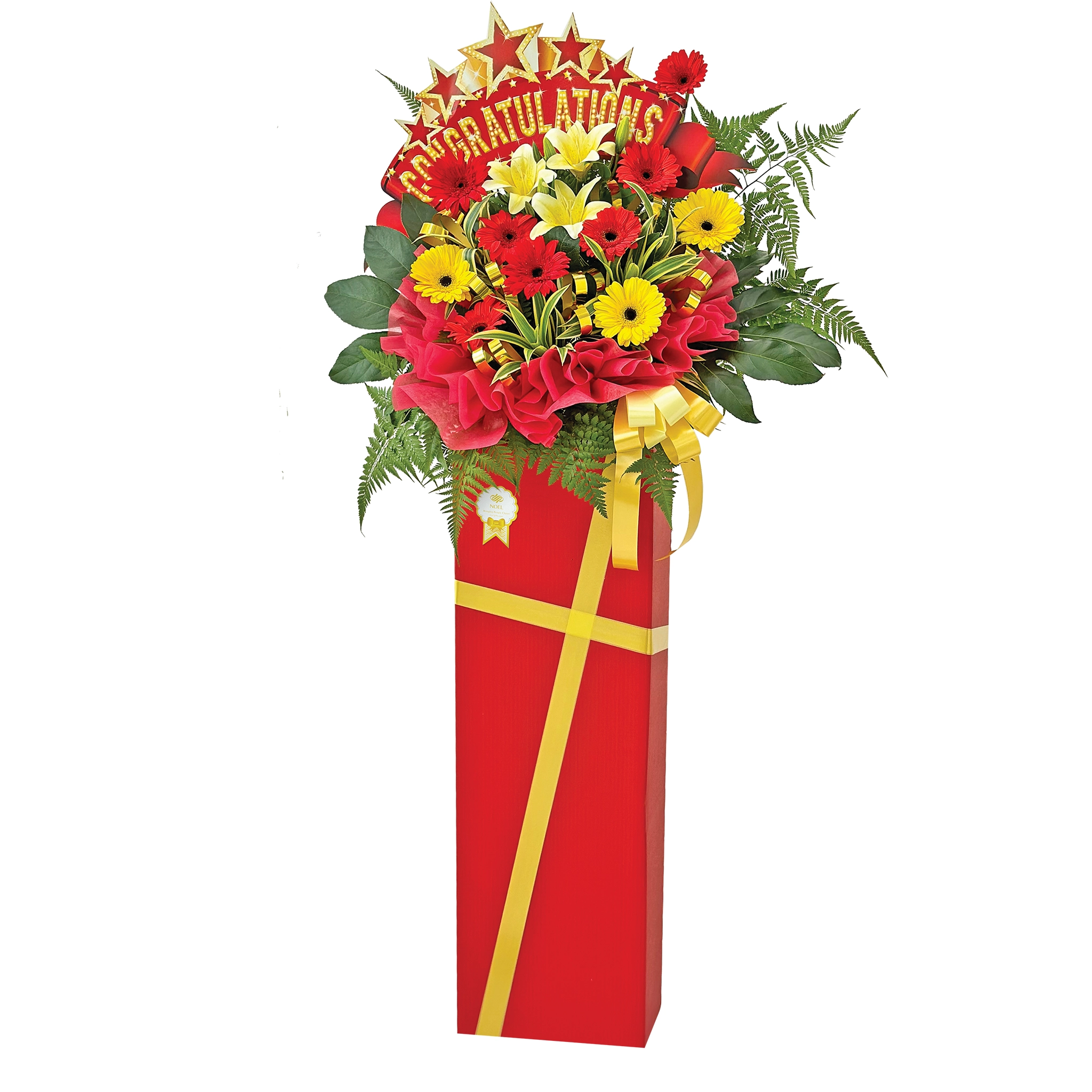 Heartiest Congratulations Congratulatory Flower Stand
