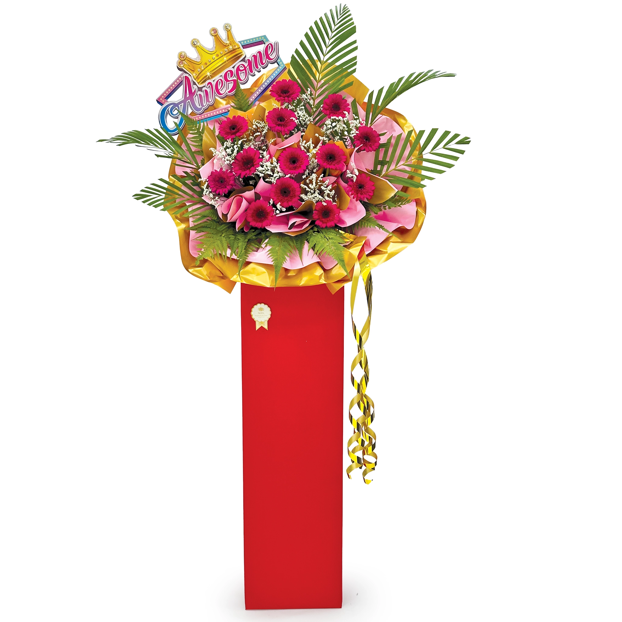 Victorious Venture Congratulatory Flower Stand